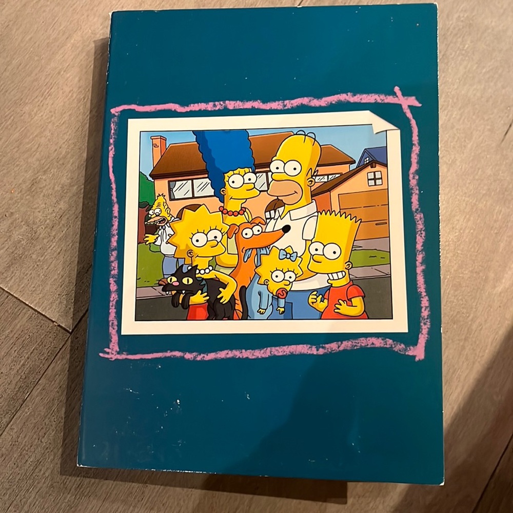The Simpsons DVD complete 8th season. Never used.
